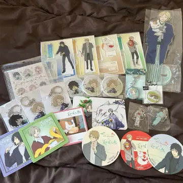 나츠메 우인장 아크릴 스탠드 아크릴 키링 코스터 혜택 콜라보 카페