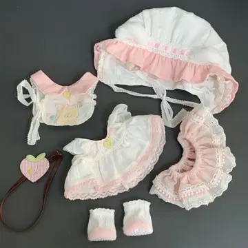 20cm 봉제 인형용 옷 갈아입기 의류 활 옷 6세트