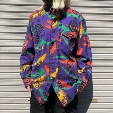 80~90년대 랭글러 네이티브 무늬 XL~XXL 상당