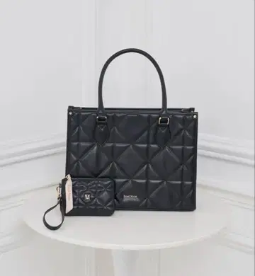 [ 거의 미사용 ] rosemuse 퀼팅 토트백 M