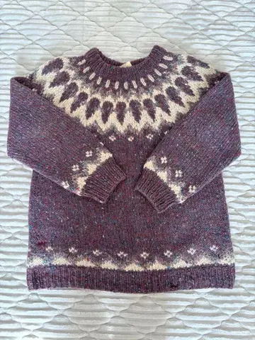 [ 구제 의류 ] 페어아일 패턴 스웨터