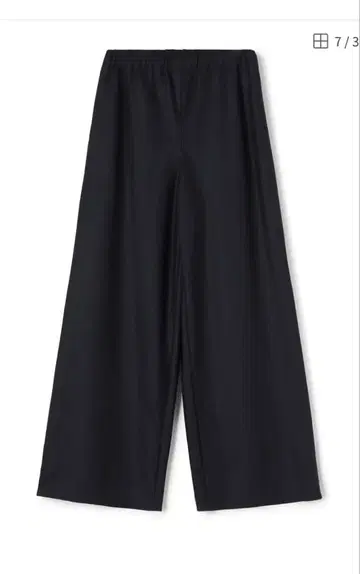 GALERIE VIE 플란넬 스트레치 이지 와이드 팬츠