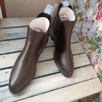 브라운 레인부츠 장화 합성 피혁 여성용 M 사이즈