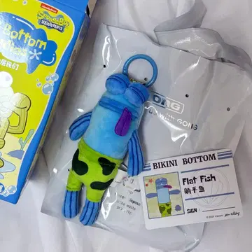 POPMART 스펀지밥 Bikini Bottom Flat Fish