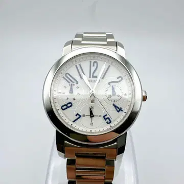 새상품급 작동품 세이코 루키아 여성용 손목시계 실버 달력 날짜