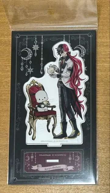 악마고양이 루카스 아크릴 스탠드 산리오 콜라보
