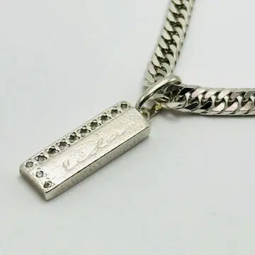 LEDA 레다실마 다이아몬드 펜던트 키헤이 체인 목걸이