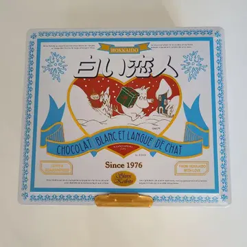 화이트 연인 무민 빈 캔