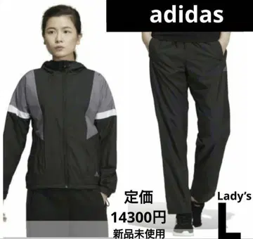 아디다스 속기모 윈드 브레이커 상하의 여성용 L 미사용 새상품