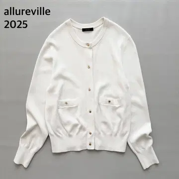 컨디션 최상 2025년 allureville 포켓 크루 가디건
