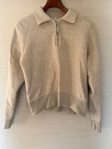 AtLast 하프 지퍼 맨투맨