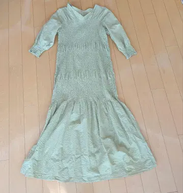 Mila Owen 베이지 머메이드 롱 원피스 사이즈 0