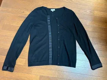 ESCADA 블랙 긴팔 가디건 M