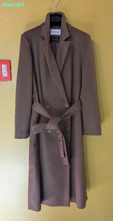 FRAY I.D 양모 롱 코트