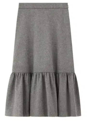 폭시 르네 프리미에 따뜻한 스커트 캐시미어