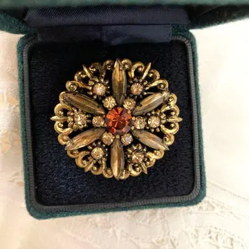 오스트리아제 앤티크 브로치