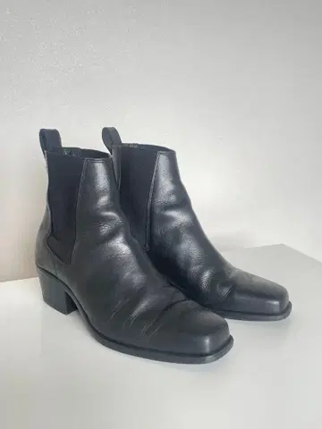 ZARA 사이드 고어 부츠 블랙 42