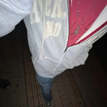 ABERCROMBiE & FITCH 지퍼 후드티 두꺼운