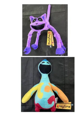 남코 한정판 poppy playtime 포징 봉제 인형 2개