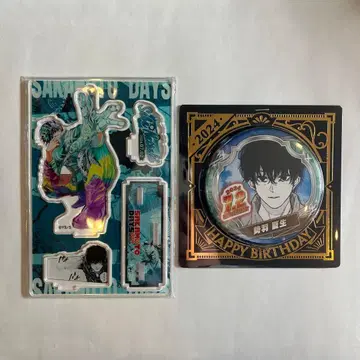 세바 나츠키 생일 캔뱃지 생일 명장면 디오라마 피규어