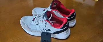 BALR. 스니커즈 화이트/레드/블랙