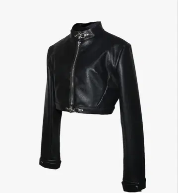 THEREDTHREAD S urban leather cropped