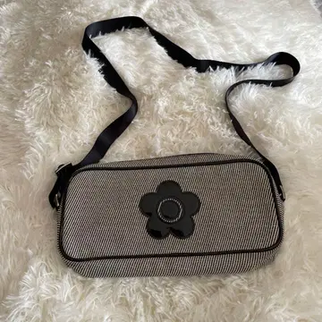 MARY QUANT 스트라이프 숄더백