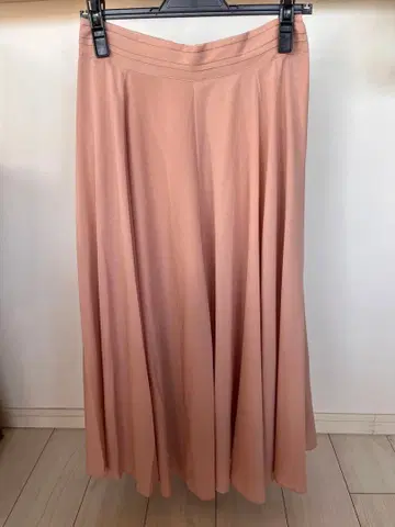 아나 플레어 스커트 38 핑크 미사용 새상품