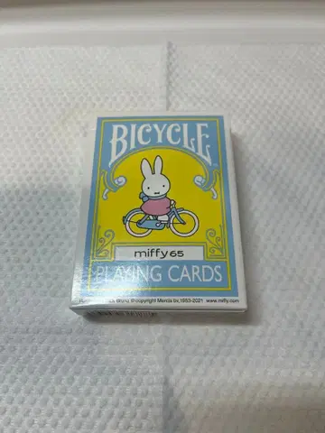 Bicycle 미피 전시회 65 한정판 카드놀이