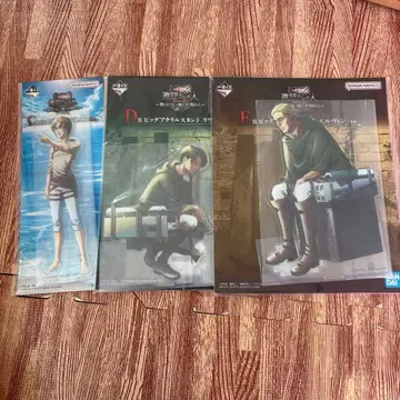 진격의 거인 아크릴 스탠드 3종 세트