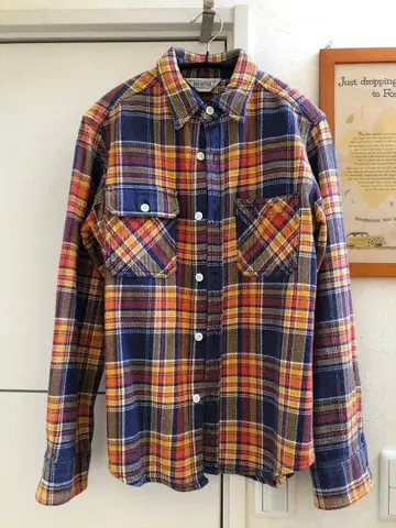 파이브 브라더 플란넬 셔츠 S 사이즈