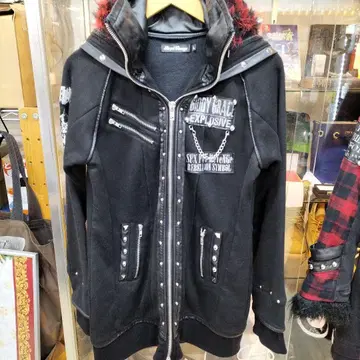 Sexpot Revenge 블랙 후드티 L 사이즈