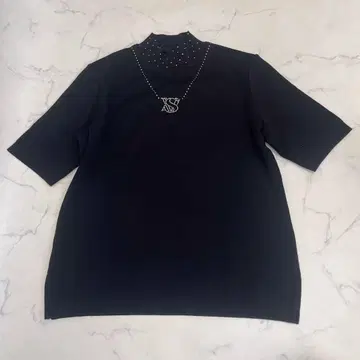 VALENZA SPORTS 발렌자포 니트 반팔 40 큐빅