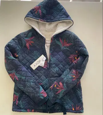 ROXY 후드 부착 퀼팅 자켓 S