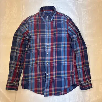 새상품급 랄프 로렌 버튼 다운 긴팔 셔츠 사이즈 표기 S