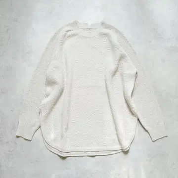 앙피로 라메링크스 라운드 테일 니트 워셔블 코튼 폴리