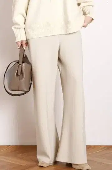 AP STUDIO 엘라스틱 팬츠 내추럴 38사이즈 미사용 택 포함