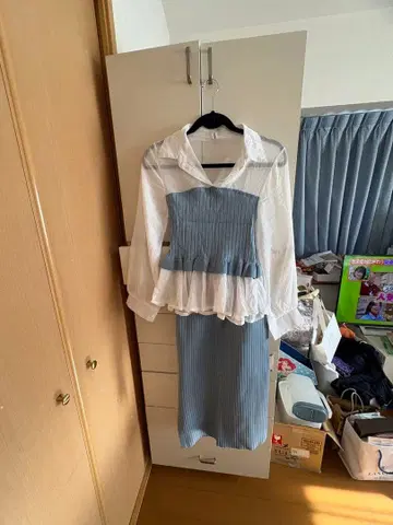 레이어드 원피스 프리 사이즈