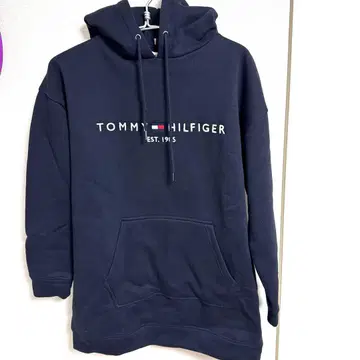 [ 미사용 새상품 ] TOMMY HILFIGER 네이비 후드티 원피스