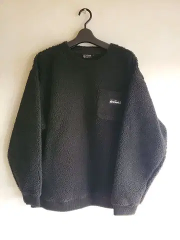 Wild Things 플리스 보아 자켓 블랙 미사용 새상품