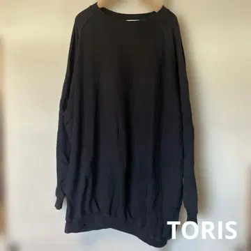 TROIS 블랙 맨투맨 TRLA 640