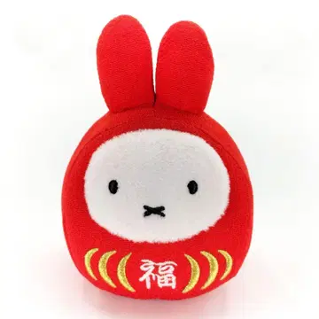 세키구치 미피 복 달마 봉제 인형 마스코트 빨간색