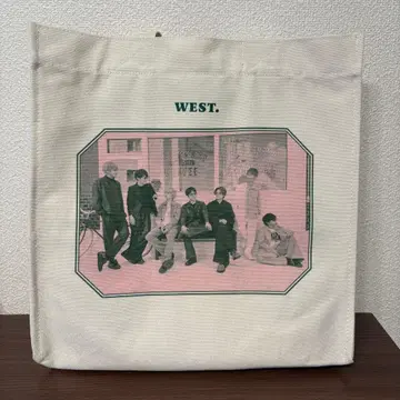 WEST. 10주년 기념전 간사이 칠색 남자 대축제 쇼핑백 토트백