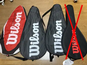 윌슨 라켓 백 하드 케이스 3개 세트 wilson 테니스