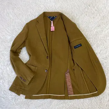 KENT&CURWEN 테일러드 자켓 헤링본 머스타드