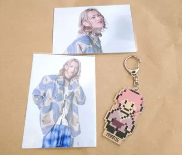 BUDDiiS 랜덤 8비트 키링 MORRIE 모리 히데토시 브로마이드