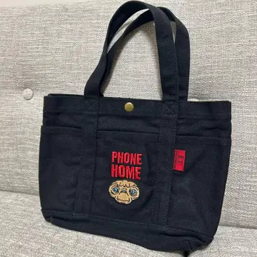 E.T. PHONE HOME 핸드백 블랙 아메리칸 코믹스 굿즈