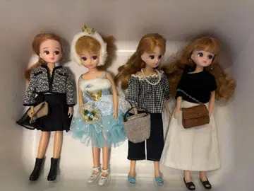 리카짱 4체 의상, 반려동물, 백, 신발, 잡화 스탠드 묶음 판매