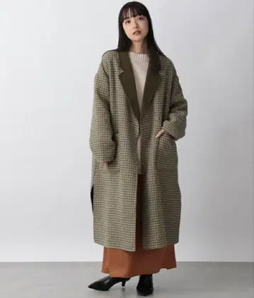 메리노 W 페이스 CHRV 코트* 로리즈팜 자켓