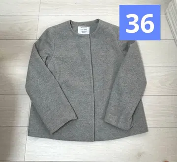 OPAQUE.CLIP 2way 코트 36 라이트 그레이